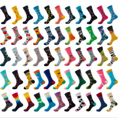 China Colorful Anti-Fault Yiwu Fashion Men Design Socks for sale