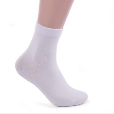 China Wholesale Custom Logo Stock Men Businessman Bamboom Fiber Socks Best Quality Breathable for sale