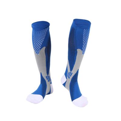 China Anti-Fault Knee High 20-30mmhg Cycling Athletic Wholesale Sports Compression Socks for sale