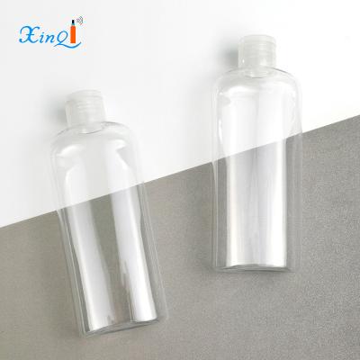 China 250ml PET flat plastic bottle for sale