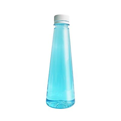 China 250ml 350ml PET empty plastic beverage juice bottle for sale