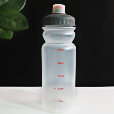 China Flex Wide Mouth Reusable Leak-proof Double Open Plastic Sports Water Bottles 600ML 22oz 28oz Empty Bottle for sale