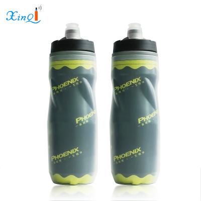 China 600ML PP Plastic Workout Sport Drinking Water bottle Custom Logo gym Bike water bottle for sport for sale