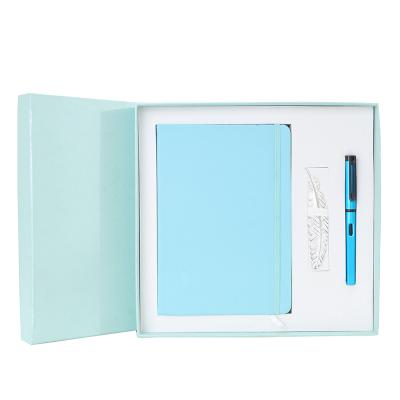 China Cute Business Gift Notebook Company Gift Set Custom Book With And Pen Business Gift Set for sale