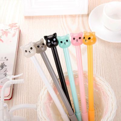 China Professional Gel Pen Cartoon Party Gift Kitty Gel Pen Writing Stationery Office Supplies School Normal Animal Kid for sale