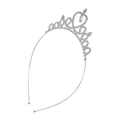 China Alloy+Rhinestone Princess Tiaras Crowns Headband Kids Girls Show Bridal Prom Bridesmaid Gift Wedding Party Accessories Hair Jewelry for sale