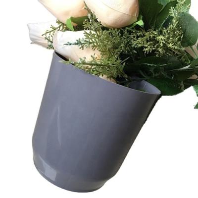 China Green Plant Minimalist Popular Plastic Flower Pots For Indoor Outdoor Decoration for sale