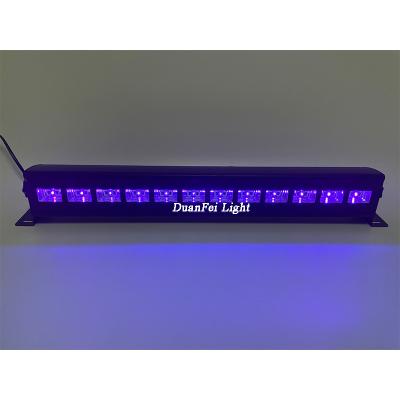 China 12x3W Stage Led Bar UV Black UV Washer Wall Light for sale