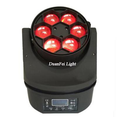 China Stage Led Stage Light 6pcs 15w Mini Bee Eye 6x15w Led Bee Eye Moving Head Light for sale