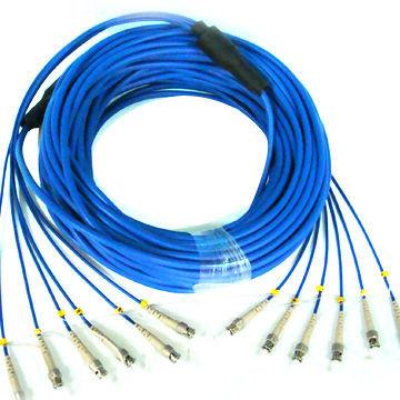 China Single Mode / Multimode Fiber Patch Cable Electronic Link Fiber Optical Pigtail for sale