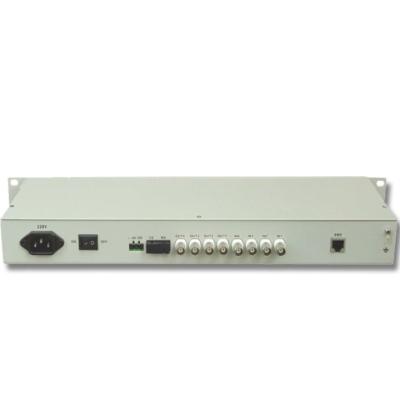 China Fiber Optic Multiplexer Unframed E1 FE Converter One E1 interface 1 FE Interface RJ45 support Auto-MDIX for sale