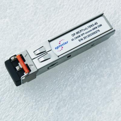 China 4G Fiber Optic Transceiver , Bidirectional Sfp Optical Module 40km 1490nm for sale