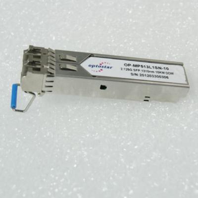 China 2.125G 10KM Fiber Optic Transceiver , Single Mode Fiber Module 1000base lx SFP 1310nm for sale