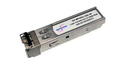 China OPTOSTAR 1.25Gb/s RoHS Compliant Pluggable BiDi SFP Transceiver SC Connector Wavelength Tx1310/Rx1490 for sale