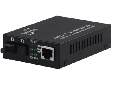 China OPTOSTAR 10/100M Fiber Optic Media Converter Bi-di TX1310 RX1550nm SC 20KM, 10/100Base-TX to 100Base-FX for sale