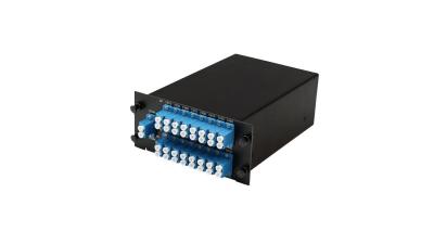 China Multiplexor grueso de la división de la longitud de onda de la caja del casete del canal de la caja CWDM 4 de LGX en venta