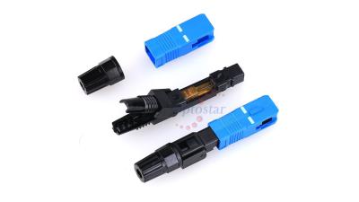 China SC Fast Connector Fiber Optic Tools For 2×3mm Bow Type Drop Cable In Ftth for sale