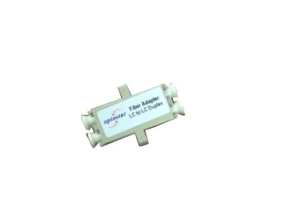 China LC de duplex Blauwe Duplex Singlemode adapter van de Vezel Optische Adapter LC met flens Te koop