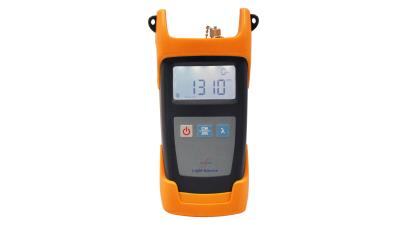 China Handheld fiber optical light source measuring optical loss , Optical fiber sensors for sale