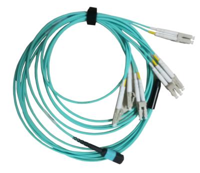 China OPTOSTAR Fiber Optic Cable with MPO Fiber Cable 24 Core LC MPO for sale