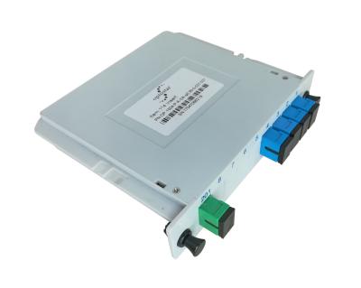 China 1x8 Lgx Cassette Fiber Splitter Box PLC Planar Lightwave Circuit With High Performance for sale