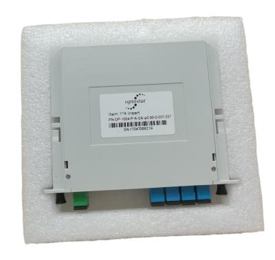 China De Vezel Optische PLC van de metaalmodule 1*8 Splitser/Vlaklightwave-Kringssplitser Te koop