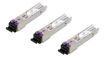 中国 FTTHのEPON OLT PONのトランシーバー（SFP）、Bidi1.25G/1.25G、T*1490/R*1310nm、SC、20km 販売のため