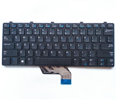 China Wholesale Original Gray Frame Replacement Numpad New Keyboard Notebook For Dell 3380 0343NN 036G3P USA for sale