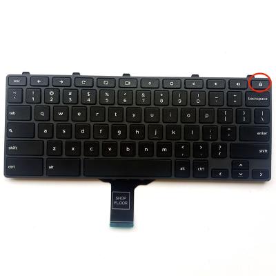 China Latest Cheap Keyboards Gray Frame Internal English Notebook Hardware Numeric Keypad For Dell 5190 00D20T USA for sale