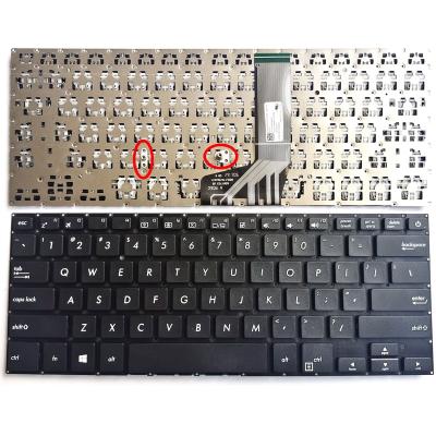 China Numpad factory supply notebook keyboard US laptop keyboard for Asus A411/K411/R411/S4000V/S14/S4100U/X411U for sale