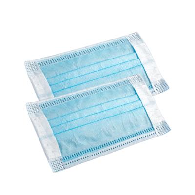 China Type I 3 Layers Ear Hook Breathable Nonwoven CE Surgical Mask High Quality Nonwoven Disposable Medical Grade for sale