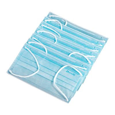 China Hook Type I Ear China Factory Stock Earloop Doctor Disposable Medical Face Mask for sale