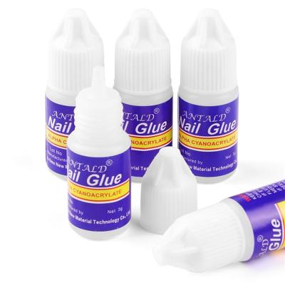 China Professional Hot Sale Lower Price Nail Productsnail Glue Paste Nail Piece Water Glue Durable for sale