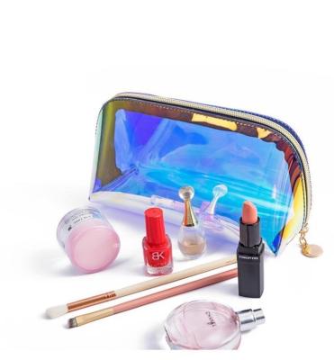 China Fashion Thickened Wash Cosmetic Waterproof Lady Bag Color Storage PVC Transparent Cosmetic Bag for sale