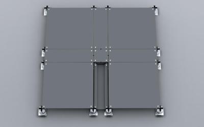 China Computer Room Trunking Raised Floor Catching Groove Surrounding for sale