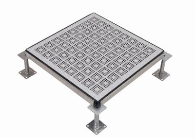 China Ventilation Rate 22% Steel Perforated Raised Floor  Standard Honeycomb for sale