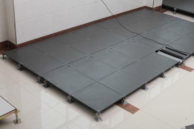 China Convenient Assembly Trunking Raised Floor With Cross Head Pedestal , OA Raised Floor for sale