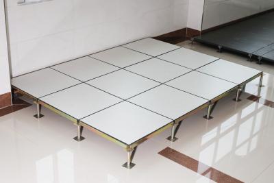 China Server Room Raised Floor with sides Hard wearing , Anti Static PVC Flooring for sale