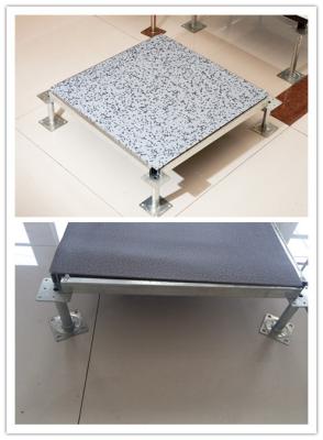 China Steel Anti Static PVC Raised Access Flooring Systems Shockproof / Rasied Floor Pannels for sale