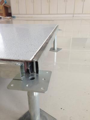 China Standard size Perpetual PVC Raised Floor  Anti - static with no sides for sale