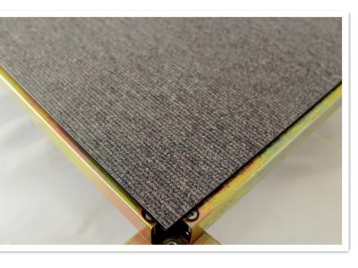 China Colorful Anti Static PVC Flooring System Waterproof  with Tiny Sides for sale