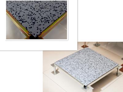 China Assorted Anti Static PVC Flooring without Sides , Cement infill steel raised floor for sale