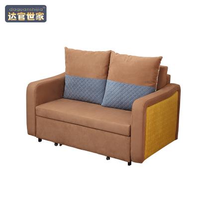 China Foldable Sponge Bed Sofa High Density Living Room Single Easy Folding Sofa for sale