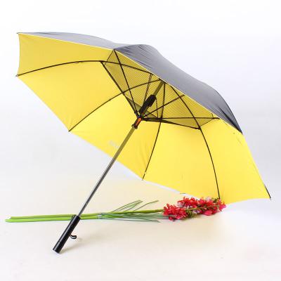 China OEM Factory Customized Special Customized Straight Manual Windproof Umbrella Pongee Air Fan Umbrella Logo Print Factory Wholesale for sale