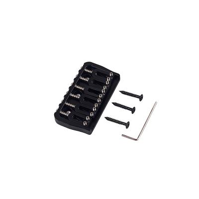 China NEW 6 string saddle bridge for electric guitar / strings through body GA890 for sale