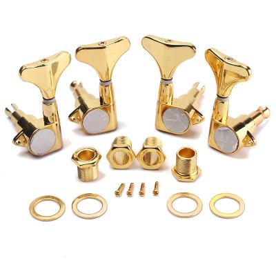 China Bass Gold 2L2R Bass Guitar Tuners Machine Heads Tuning Pegs for sale