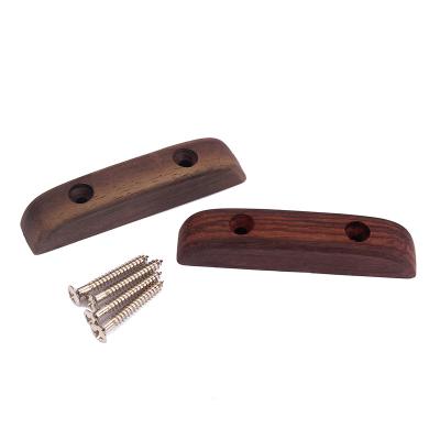 China 2pcs Jazz Precision Bass Rosewood Guitar Thumb Rest Bass Finger Rest with Stand Screws for sale