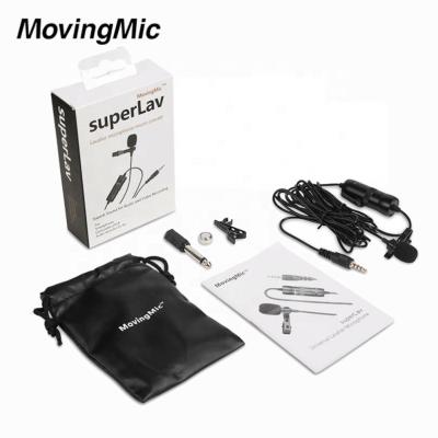 China New Lavalier Microphone Design Gaming Gaming Clip Microphone For Smartphone for sale