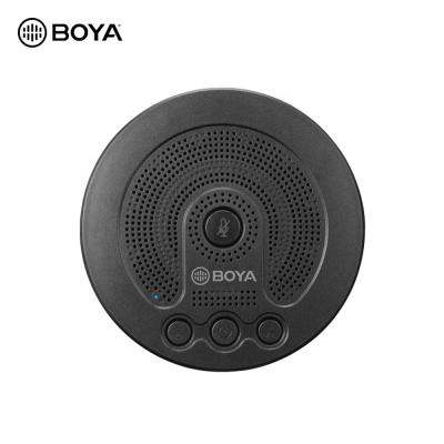 China Lavalier Microphone BOYA BY-BMM400 Conference Microphone Speaker Compatible with Smartphones Tablets for sale