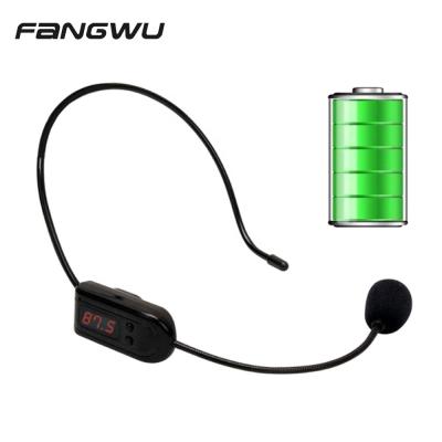 China Newest Protable Good Quality FM Headset Wireless Microphone for sale